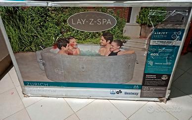 Mini piscina idromassaggio 6 posti lay z spa