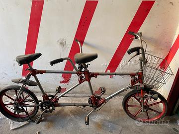 bicicletta tandem paioli