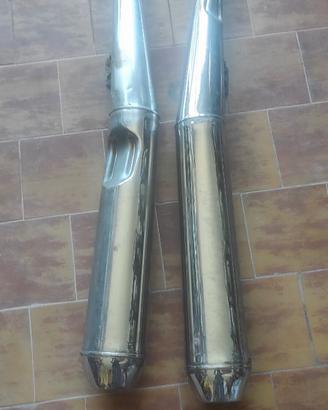 silenziatori scarico BMW R 100 RS Originali