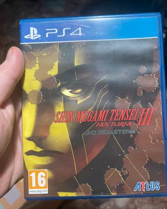 Shin megami tensei 3 hd nocturne  ps4