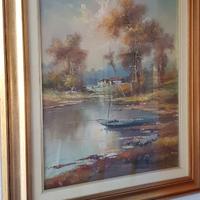 QUADRO LAGO DI VARESE