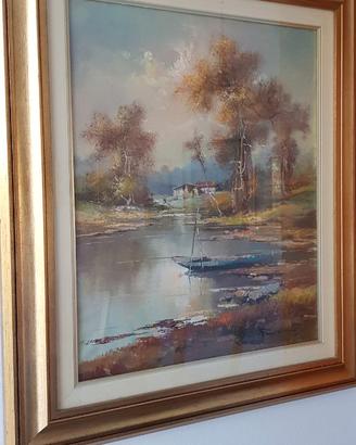 QUADRO LAGO DI VARESE