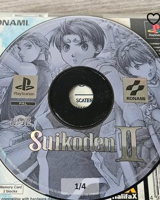 SUIKODEN 2 PLAYSTATION 1 RARO 