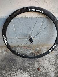 ruota bici carbonio posteriore 