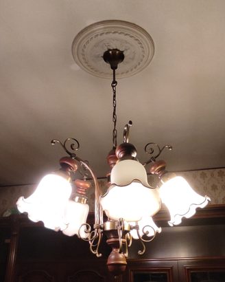 Lampadario 5 luci