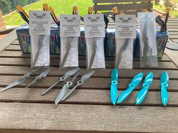 Apc eliche nuove 5050 bipala drone fpv