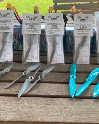 Apc eliche nuove 5050 bipala drone fpv