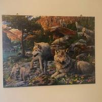Puzzle Famiglia di Lupi – Natura Selvaggia