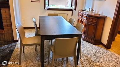 tavolo più sedie
