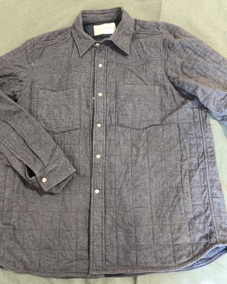 Overshirt Bagutta trapuntata XXL grigia

