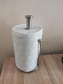 Portarotolo tavolo cucina moderno inox