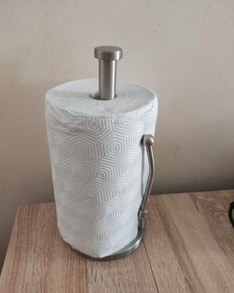 Portarotolo tavolo cucina moderno inox