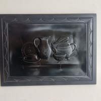 Quadro bassorilievo Ottaviani Argento