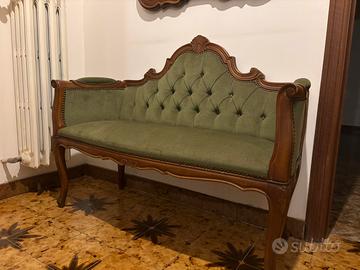 Salottino stile Luigi XV – divanetto + 2 sedie