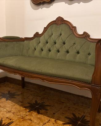 Salottino stile Luigi XV – divanetto + 2 sedie