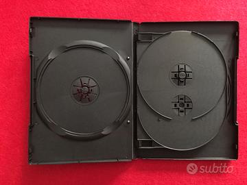 36 BOX DVD 4 posti Custodie