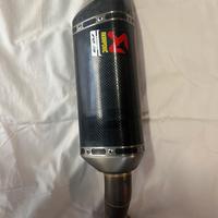 Silenziatore akrapovic per Yamaha R3