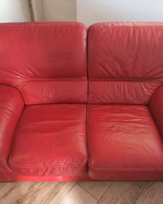 Divano 2 posti pelle