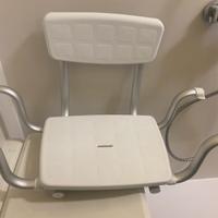 Sedile vasca con schienale e-wiwa