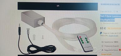 Set fibre luminose Star SkyLight100