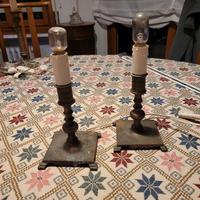 Coppia di lampade / abat jour