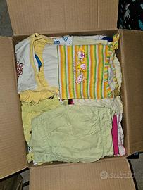 Scatolone vestiti bambina taglia 96