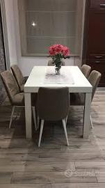 TAVOLO IN NOCE LA FOTO RAPPRESENTA SOLO MODELLO