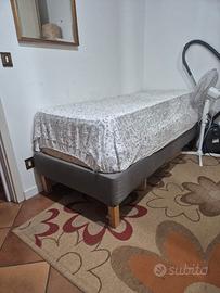 letto singolo ikea lyngor + materasso