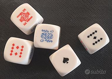 Set di 5 dadi da Poker Dal Negro Treviso
