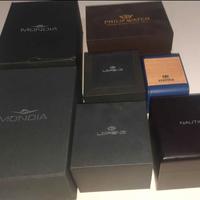 Scatole Orologi e Astucci Bracciali varie Marche