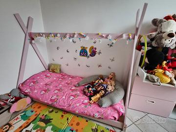 Letto Montessoriano per bambine