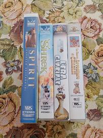 Lotto 4 VHS - Film Animazione Originali