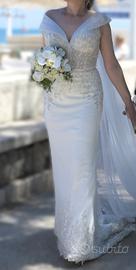 abito da sposa taglia 44 