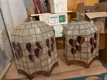 Lampadari in madre perla