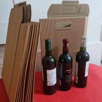 porta bottiglia vino busta sacchetto scatola