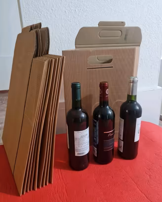 porta bottiglia vino busta sacchetto scatola