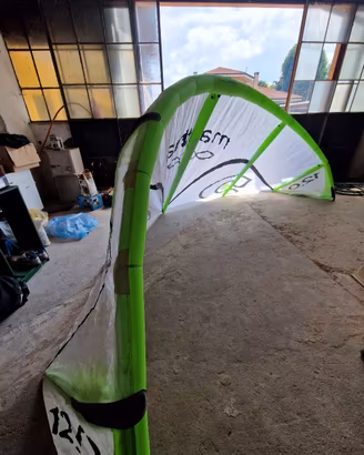 Vela kitesurf 12m2 + barra