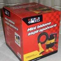 Mini-aspirapolvere portatile a bidoncino