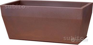 Fioriera Cassetta Rett. ACQUARIO Cm 80x40x34H res