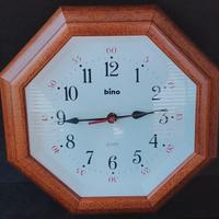 Orologio Bino in legno anni 80