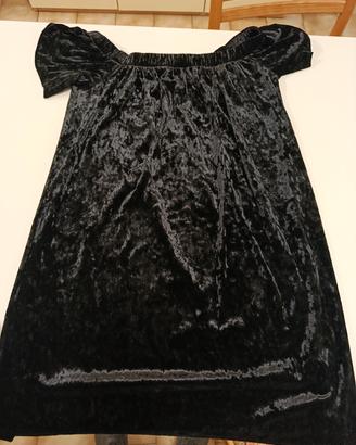 vestito in velluto donna