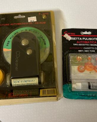Prodotti per la pulizia di CD e Mc vintage