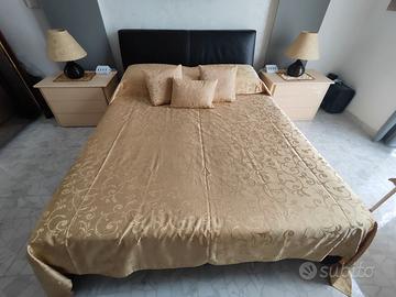 SET MATRIMONIALE Color Oro e Nero