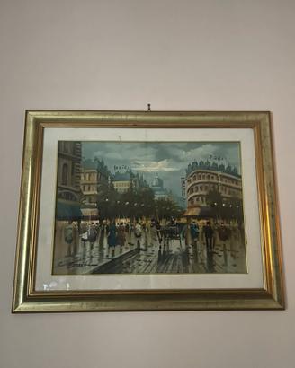 Quadro dipinto a olio - firmato