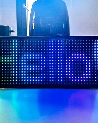 Pannello LED MATRIX rgb programmabile Bluetooth 