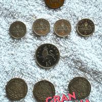 Monete Gran Bretagna Pence dal 1982 al 1991