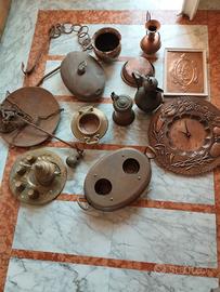 Lotto oggetti antichi e vintage 