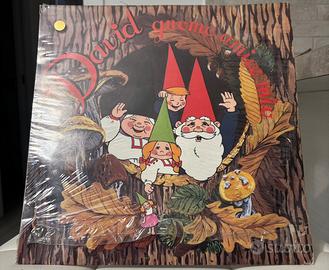 Vinile David Gnomo Cristina D'Avena SIGILLATO