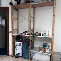 Scaffale ikea ivar legno massiccio grezzo