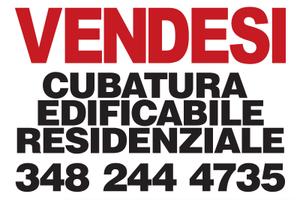 Cubatura Edificabile Residenziale